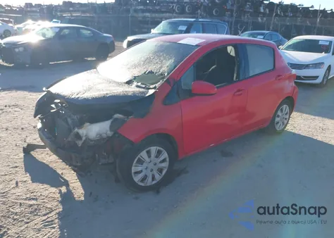 2014 Toyota Yaris L (Tmmf Plant) from USA, damaged, VIN VNKKTUD32EA010825